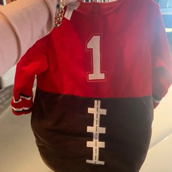 Infant Football Outfit Halloween Costume 18M 24M - Picture 4 of 4